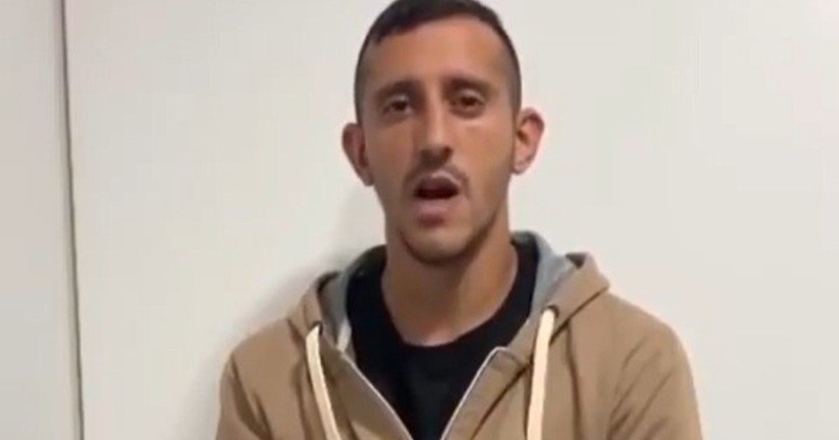 Habló el jugador de Gimnasia de Jujuy que gritó "bomba" en un avión y fue detenido: "Estoy arrepentido, pido disculpas"