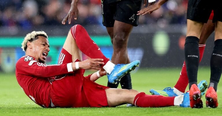 Francia pierde a una de sus figuras para el Mundial: quién es la joya del Liverpool que se rompió el tendón de Aquiles