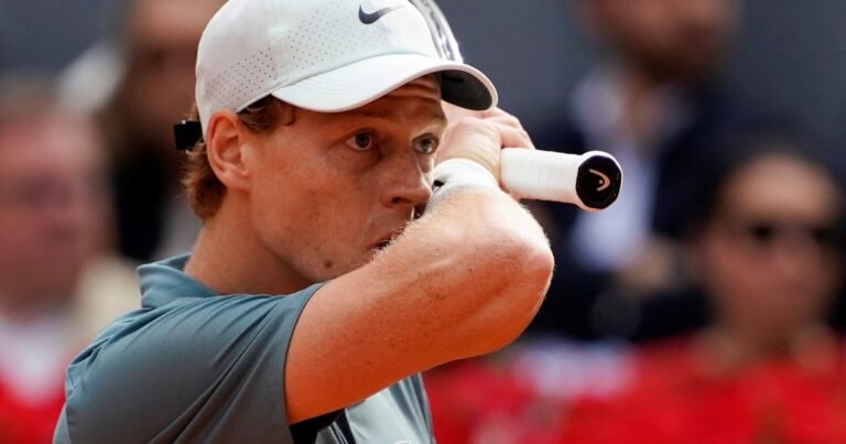 Masters 1000 de Madrid: Sinner fue una aplanadora y en apenas 57 minutos pasó por encima a Zverev en una final sin equivalencias