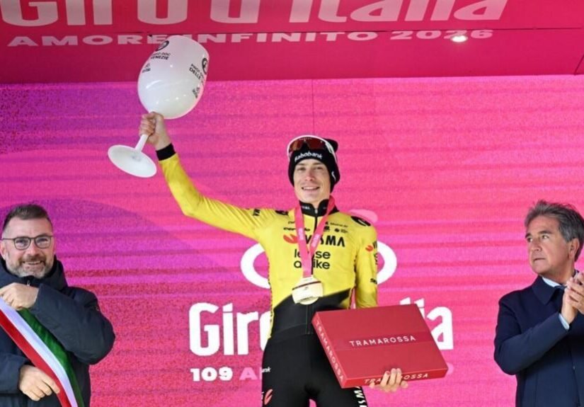 Ciclismo: Jonas Vingegaard gana la séptima etapa del Giro de Italia