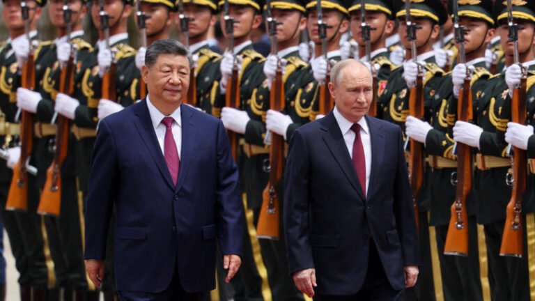 Xi Jinping recibe a Putin en Beijing, otra crucial visita tras la de Trump