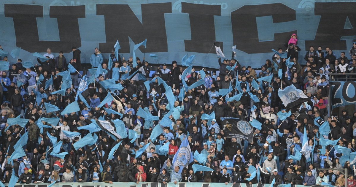 Belgrano armó un banderazo histórico antes de la final con River y el Gigante Alberdi explotó de ilusión