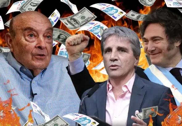 Guerra total entre Domingo Cavallo y Luis Caputo: "Resentido. Has hecho un culto de violar la propiedad privada"