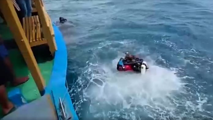 Tragedia de buceo en cueva en Maldivas, continúa la búsqueda de buceadores italianos desaparecidos