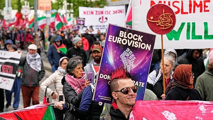 La final de Eurovisión en Viena marcada por protestas por la participación de Israel
