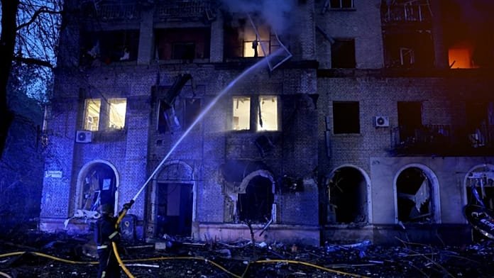 Rusia lanza un ataque masivo con 524 drones y misiles sobre Ucrania