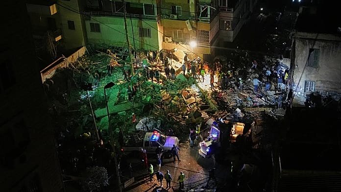 Israel ataca Beirut por primera vez desde el alto el fuego y mata a un alto mando de Hezbolá