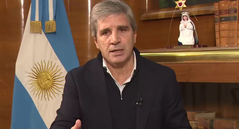 Luis Caputo habló del dólar, el cepo y las inversiones: "Van a entrar US$ 40 mil millones"