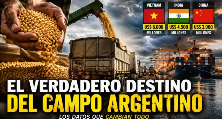 ¿A quién le vende realmente la Argentina? El mapa oculto del comercio exterior del campo