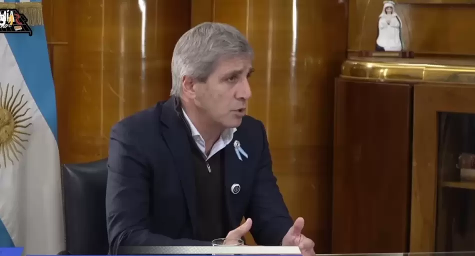 Luis Caputo aseguró que Milei "ganará por paliza" en 2027 y anticipó "un crecimiento feroz"