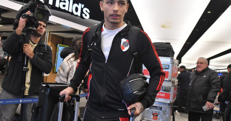 Dura noticia en River: Agustín Ruberto se rompió los ligamentos cruzados de la rodilla izquierda por segunda vez en dos años