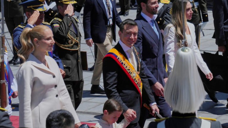 La "mano dura" de Noboa cumple un año en el poder y celebra logros económicos y de seguridad