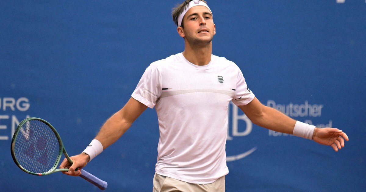 Tomás Etcheverry perdió un partido increíble en el ATP 500 de Hamburgo vs Tommy Paul: tuvo siete match points, tres tiebreaks y duró dos días