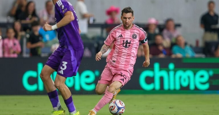 Messi llegó a su partido 100 con Inter Miami y metió en golazo pero el clásico con Orlando fue una pesadilla: lo ganaba 3-0 y perdió 3-4