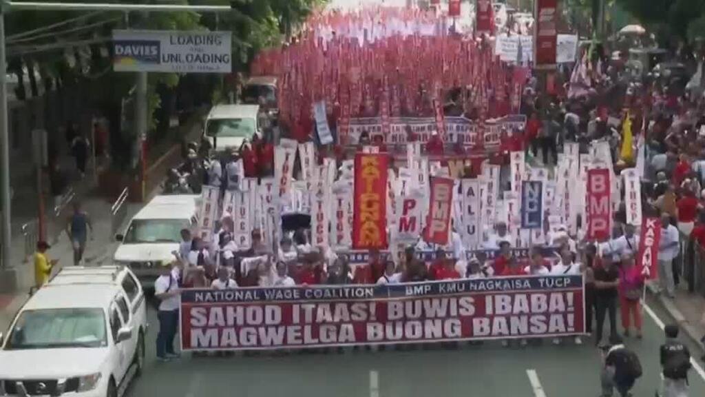 Día del Trabajo: protestas alrededor del mundo por mejores condiciones laborales
