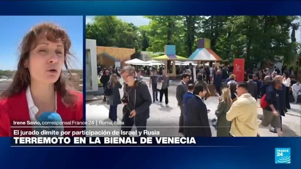 Jueces internacionales de Bienal de Venecia renuncian por participación de Rusia e Israel