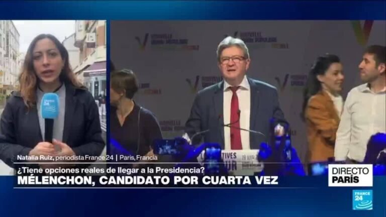 Mélenchon se presentará por cuarta vez a las presidenciales francesas: ¿cuáles son sus opciones?