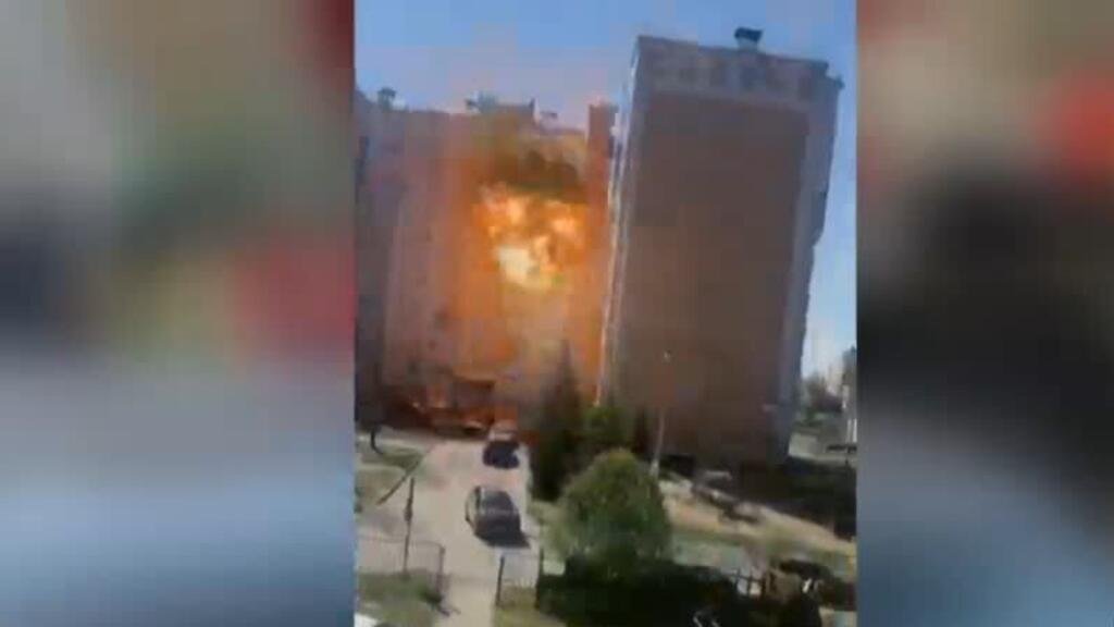 Dron ucraniano golpea edificio en Rusia en medio de tensiones y negociaciones de alto el fuego