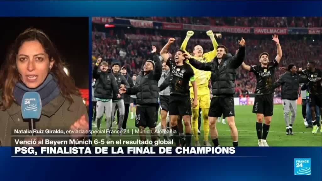 Informe desde Múnich: PSG derrota al Bayern Múnich y se enfrentará al Arsenal por la Champions