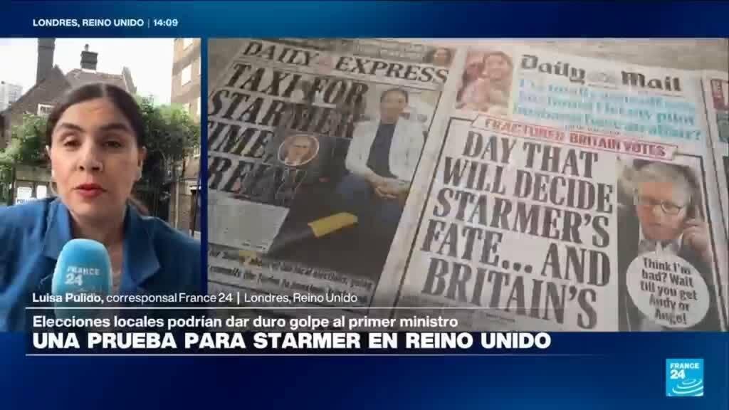 Comicios locales en Reino Unido ponen en juego el futuro político de Starmer