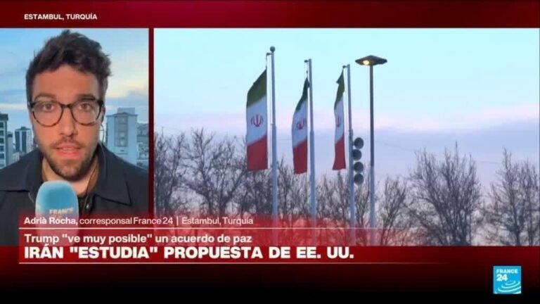 Informe desde Estambul: Irán afirma que "estudia" propuesta de paz de Estados Unidos