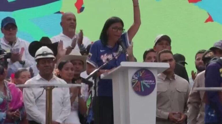 Venezuela: Delcy Rodríguez viaja a La Haya en disputa por el Esequibo
