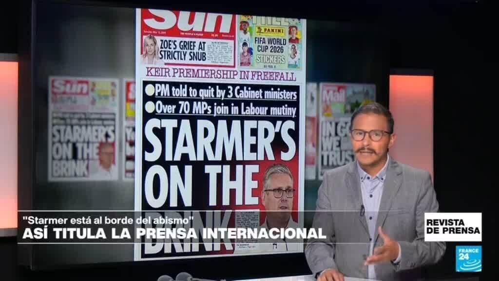 El primer ministro británico "Keir Starmer está al borde del abismo": 'The Sun'