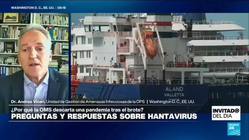 ¿Por qué la OMS descarta una epidemia tras el brote de hantavirus?