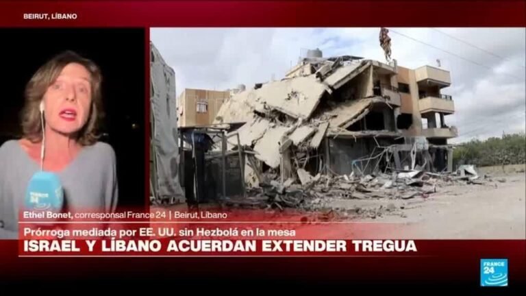 Informe desde Beirut: Israel y Líbano acuerdan extender tregua por 45 días más