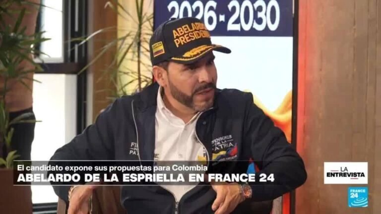 Abelardo De la Espriella, candidato a la Presidencia de Colombia: "Seguridad con mano de hierro"