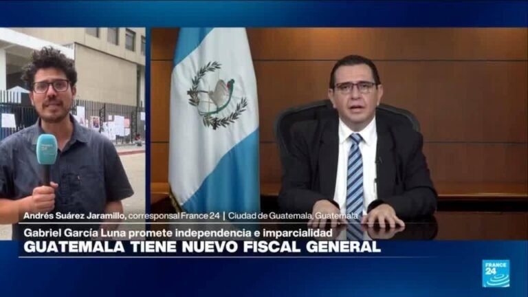 Gabriel García Luna asume como nuevo fiscal general en Guatemala