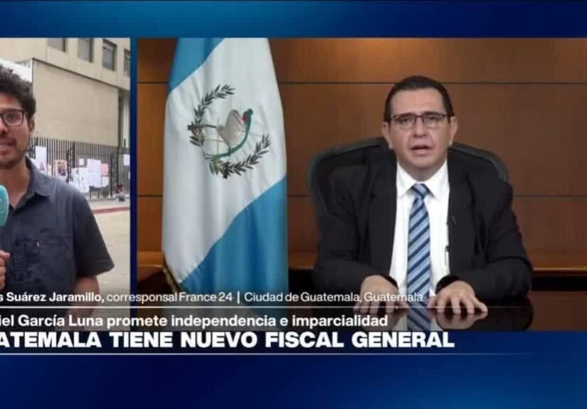 Gabriel García Luna asume como nuevo fiscal general en Guatemala