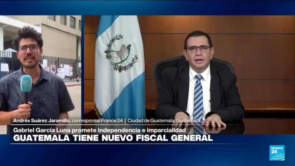 Gabriel García Luna asume como nuevo fiscal general en Guatemala