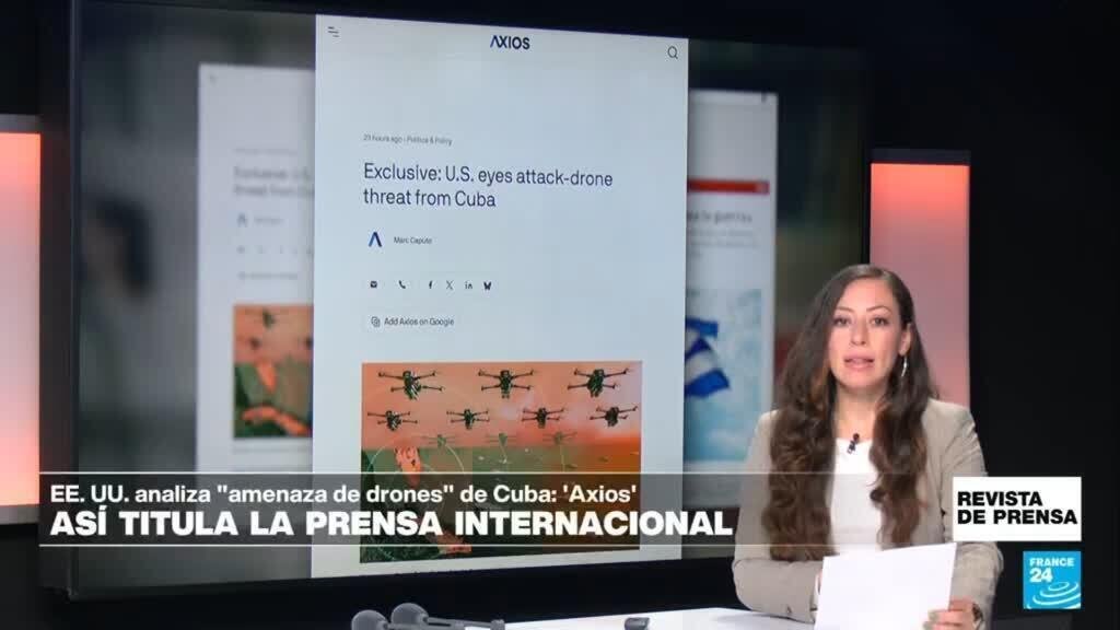 "Estados Unidos analiza la amenaza de drones de ataque procedentes de Cuba": 'Axios'
