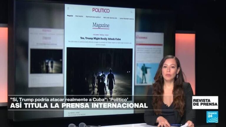 "Sí, Trump podría atacar realmente a Cuba": 'Politico'