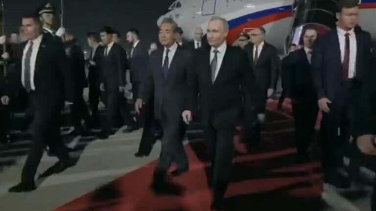 Putin llega a Beijing para reforzar alianza entre China y Rusia