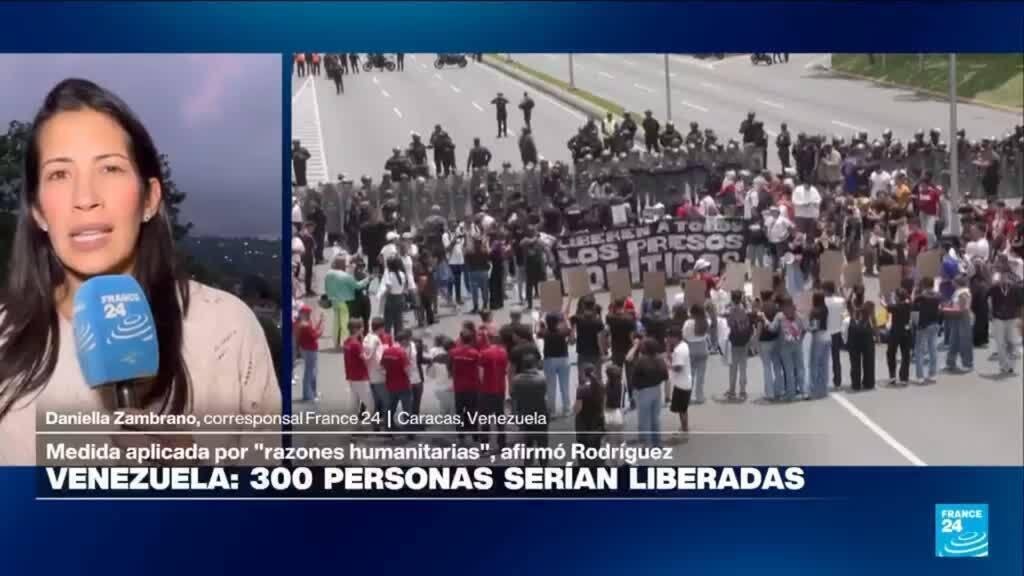 Informe desde Caracas: Venezuela anuncia la liberación de 300 detenidos