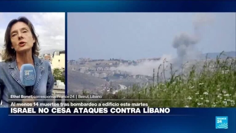 Informe desde Beirut: cerca de 20 personas muertas por última ola de ataques israelíes contra Líbano