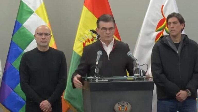 Protestas en Bolivia: Paz anuncia reorganización de Gabinete para calmar movimientos sociales
