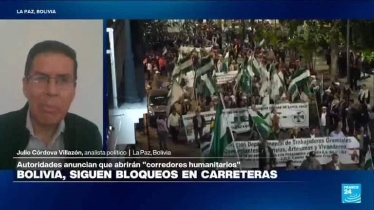 Julio Córdova Villazón: "Los bloqueos en Bolivia persisten con tendencia a ampliarse"