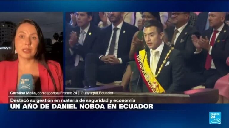 Informe desde Quito: Noboa rinde cuentas ante la Asamblea con foco en seguridad y economía