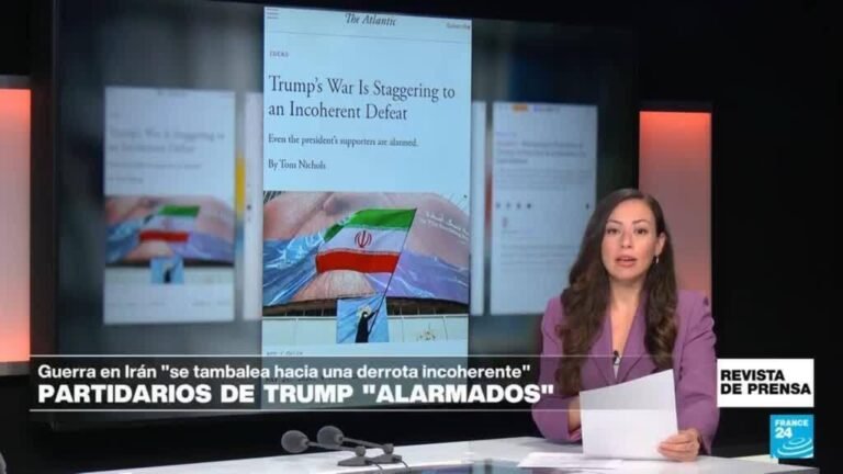 "La guerra de Trump se tambalea hacia una derrota incoherente": 'The Atlantic'