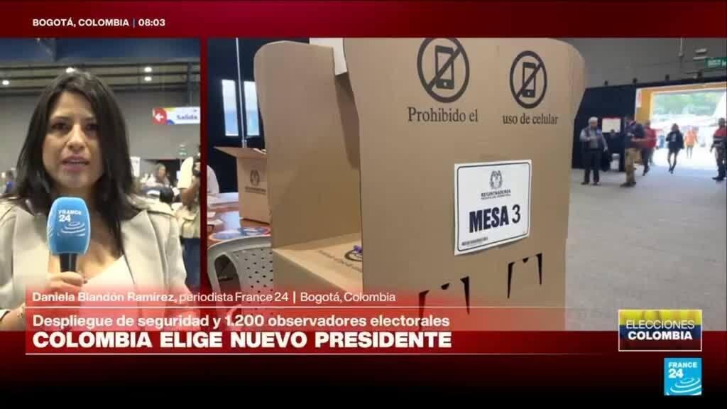 Informe desde Bogotá: abren las mesas de votación en Colombia para elegir nuevo presidente