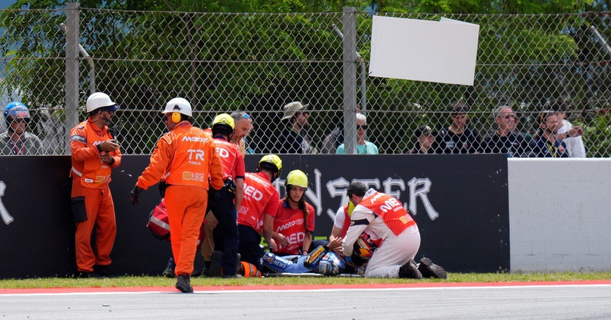 Alex Márquez asustó a todos en el MotoGP: cómo está tras el brutal accidente que paralizó el GP de Cataluña