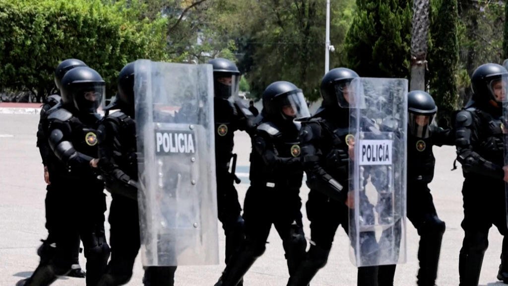 Mundial de fútbol: policías españoles entrenan a sus homólogos mexicanos previo a la Copa de la FIFA