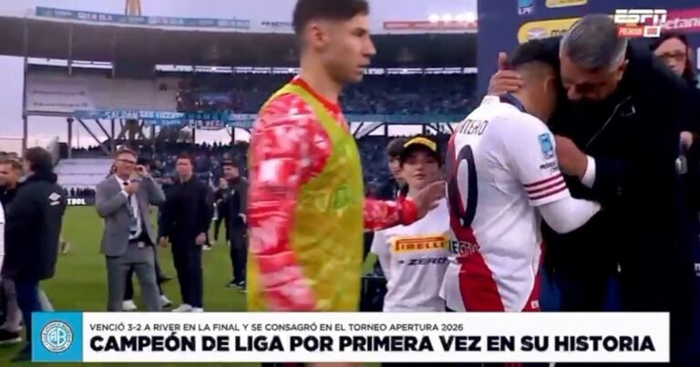 La bronca de Gonzalo Montiel: ¿evitó saludar al presidente de la AFA, Chiqui Tapia, tras las polémicas en la final perdida?