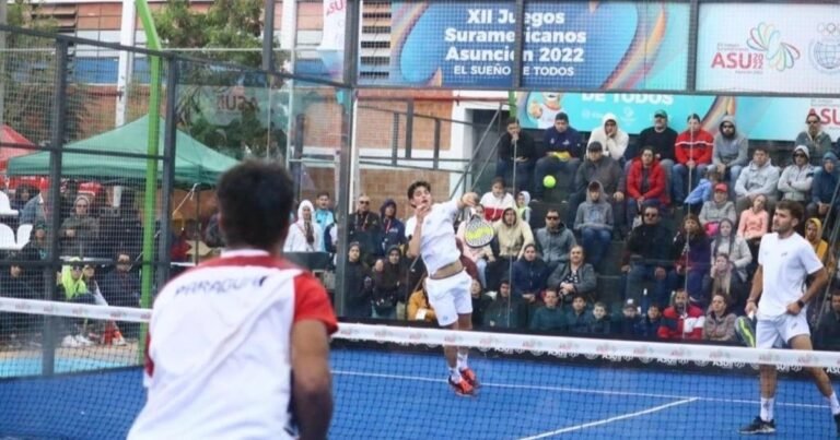 El pádel sigue creciendo: será deporte oficial en los Juegos Suramericanos de Santa Fe 2026