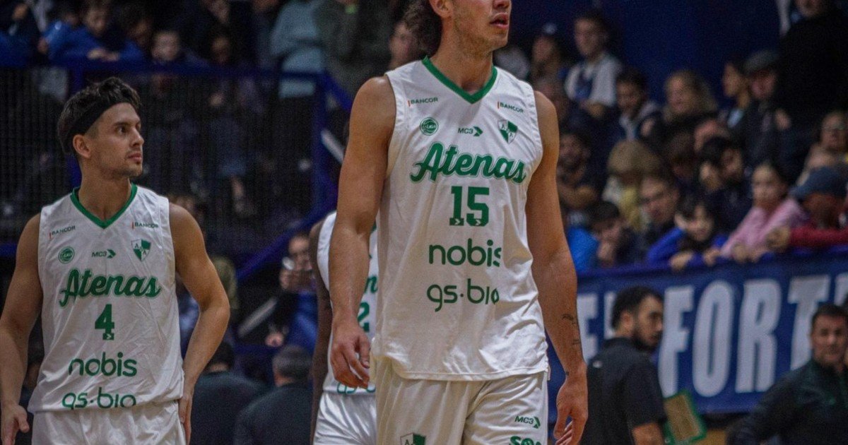 Atenas, otra vez al descenso en la Liga Nacional de básquet: perdió con Argentino de Junín y bajó de categoría por segunda vez en tres temporadas