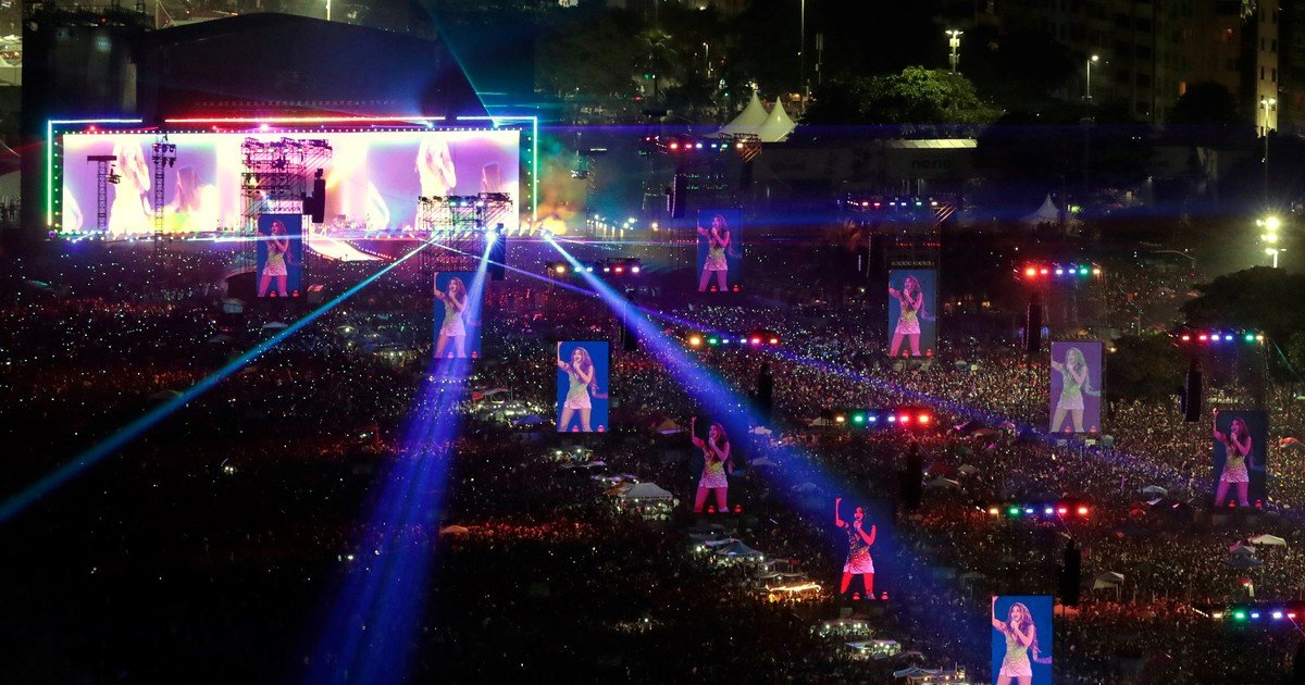 Shakira encendió Copacabana con "La fuerte" en la apertura de su concierto e hizo explotar Rio de Janeiro