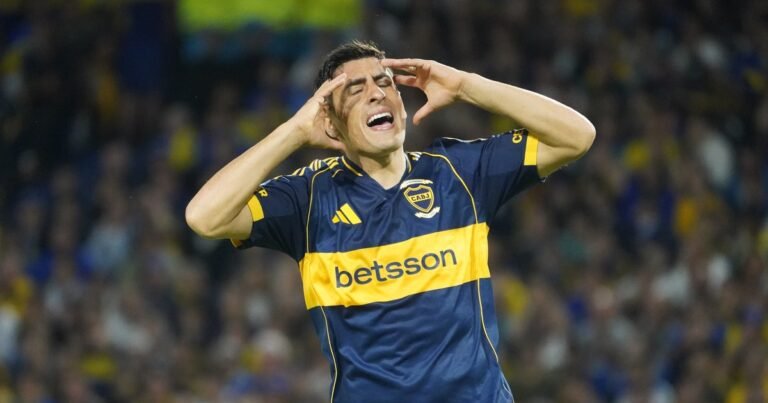 Miguel Merentiel se desgarró y Boca no lo tendrá en la finalísima contra Universidad Católica en la Libertadores
